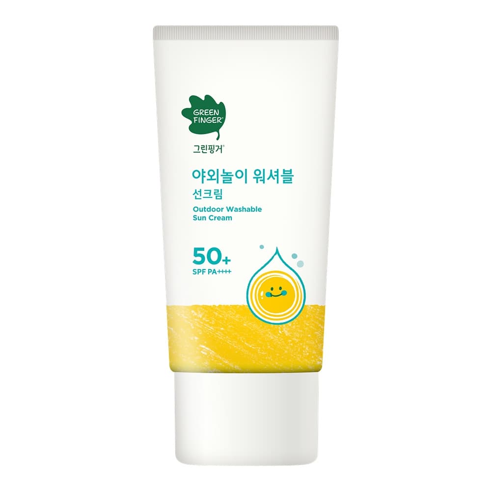 그린핑거워셔블선크림